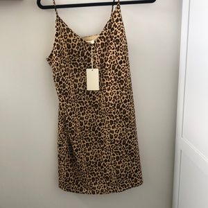 New Leopard Slip Dress